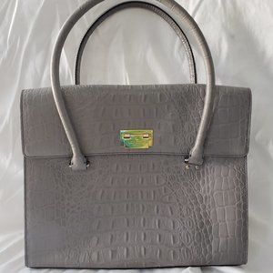 New: Kate Spade Orchard Valley  Cliff Grey Shoulder Bag
